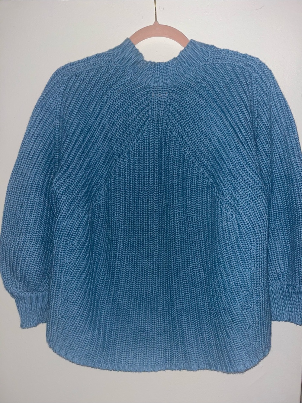🔥APIECE APART Blue Chunky Knit Sweater